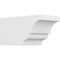 Ekena Millwork Standard Asheboro Architectural Grade PVC Rafter Tail, 6"W X 6"H X 12"L RFTP06X06X12ASH - alternate 1